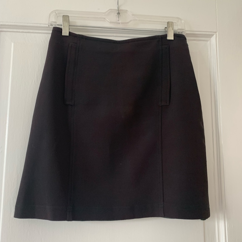 Vintage Versace Black Mini Skirt
